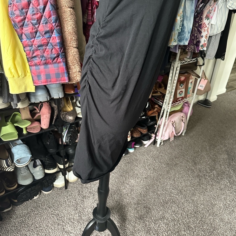 Old Navy Black Maternity Dress size medium - Picture 6 of 8